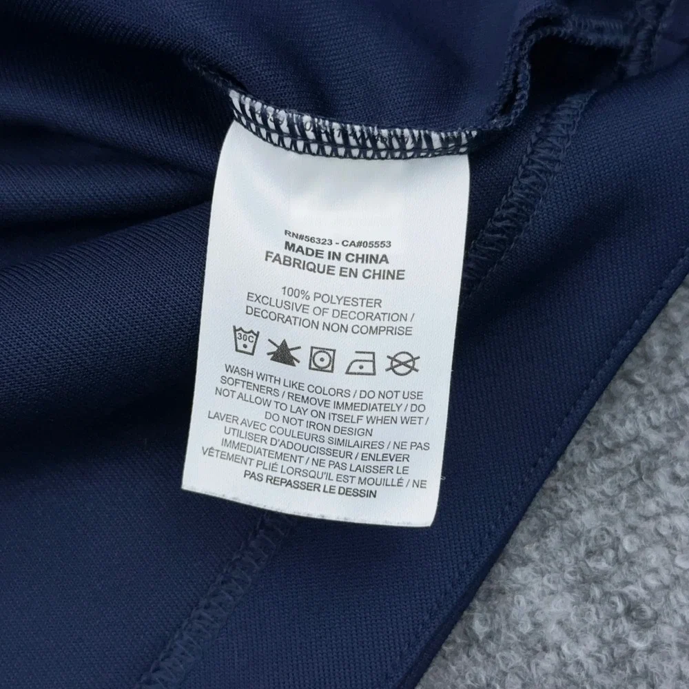 Denver Nuggets Nike Dri-Fit Pullover‎ Hoodie Men's XL Blue NBA Gym AT9020-419
